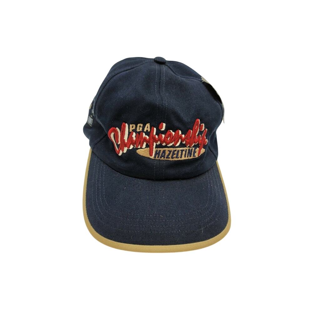 Vintage PGA‎ Championship Hazeltine 2002 Strapback Baseball Hat Cap Ahead